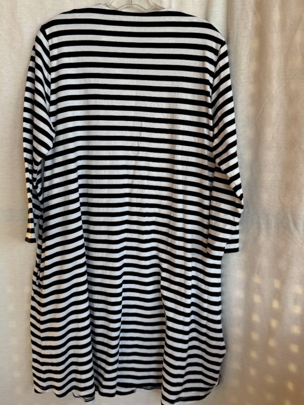 Marimekko Tuike Black & White Striped Dress - Picture 4 of 5